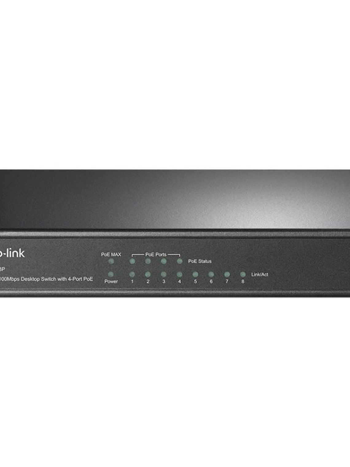 TP-LINK TL-SF1008P Switch 8x10/100Mbps 4xPoE Metal 1