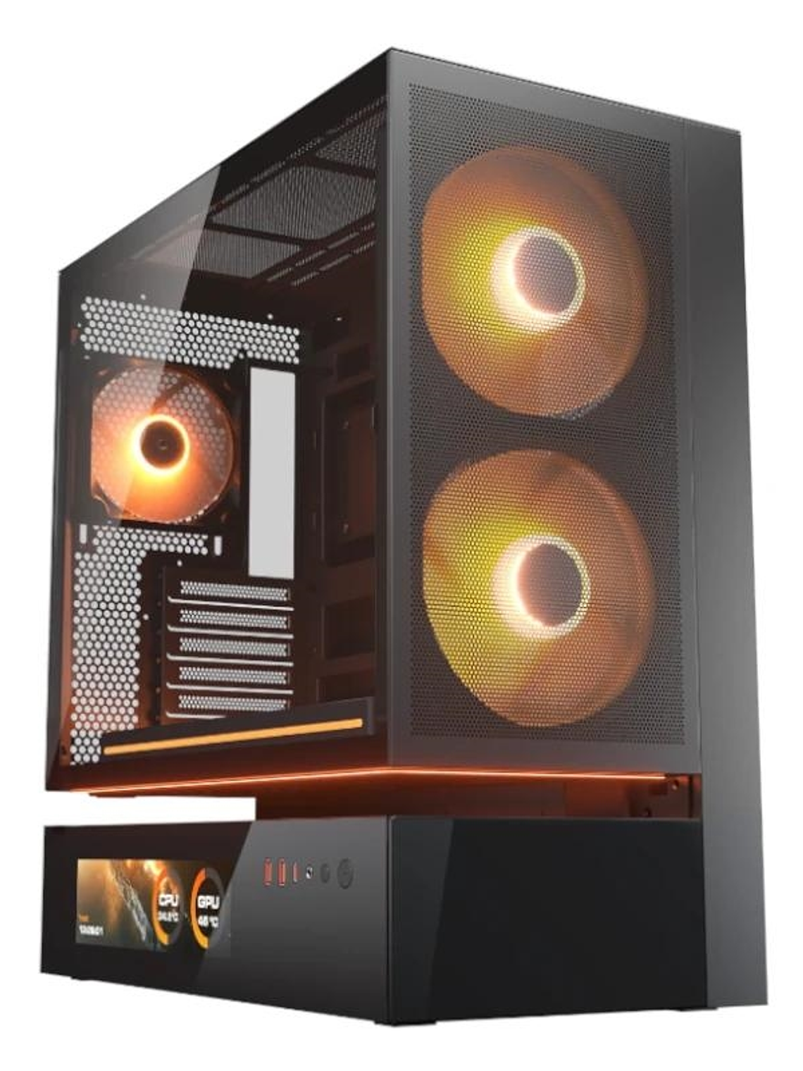 Cougar Caja Semitorre CFV235 Mesh Vision Black 1