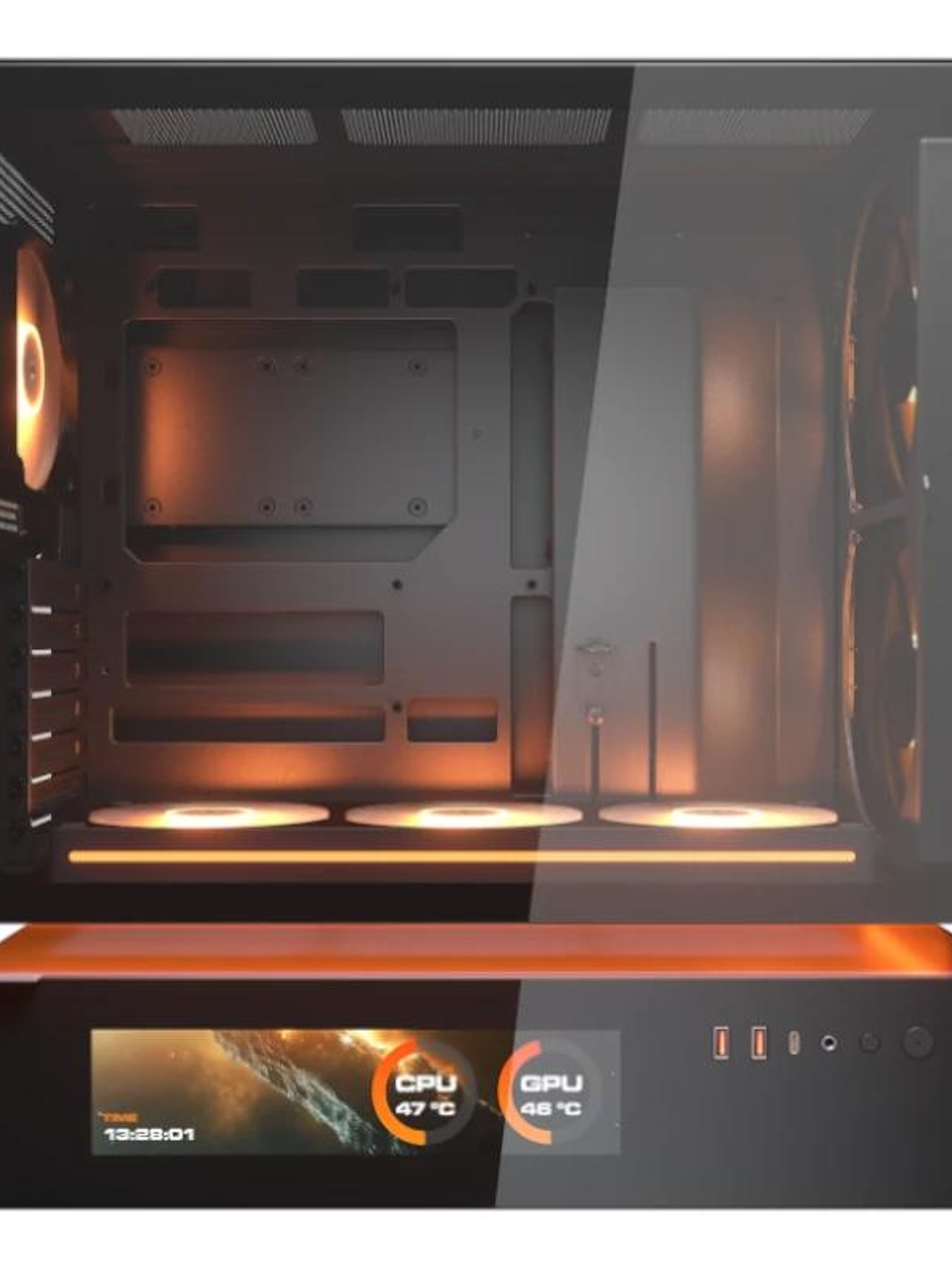 Cougar Caja Semitorre CFV235 Mesh Vision Black 2