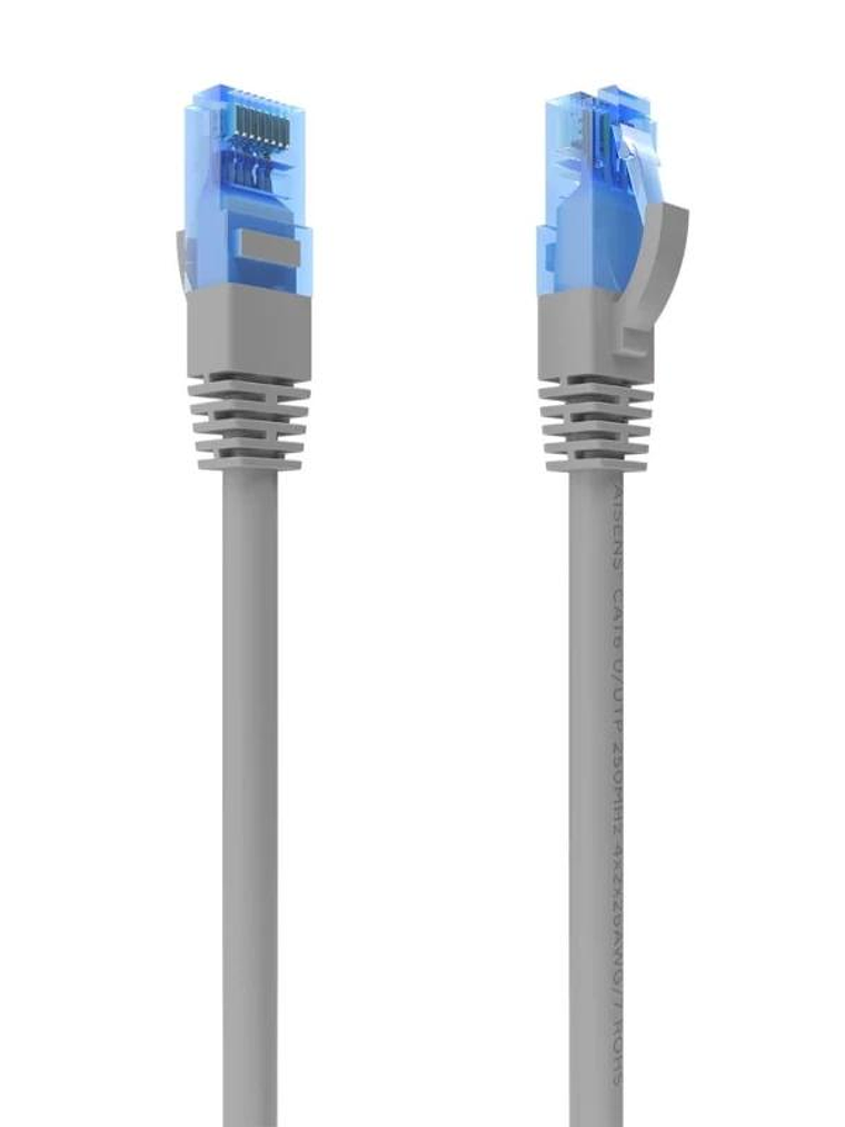 Aisens Cable RJ45 Cat.6 UTP AWG26 CCA Gris 30cm 2