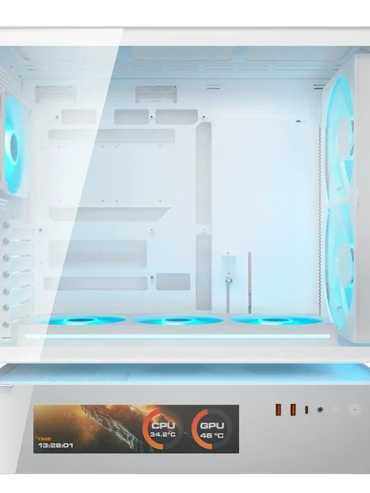 Cougar Caja Semitorre CFV235 Mesh Vision White 2