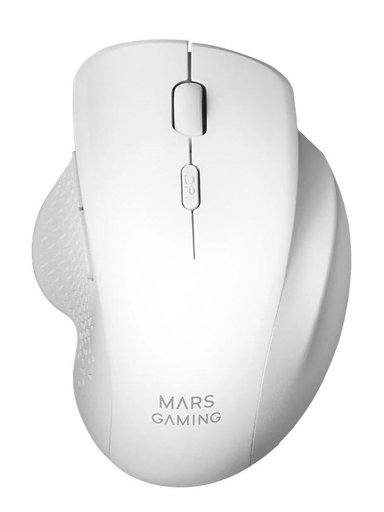 MARSGAMING Raton Inalam.MMWERGO 3.200DPI White 1