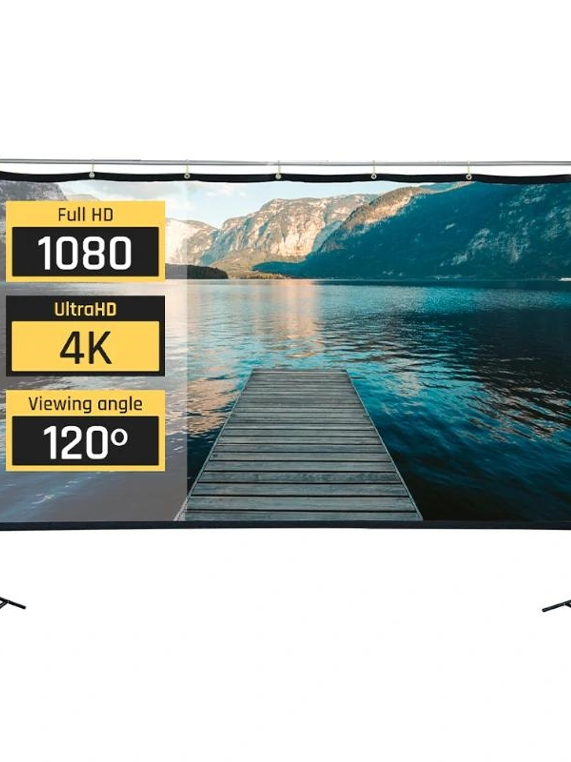 iggual Pantalla exterior portable 100