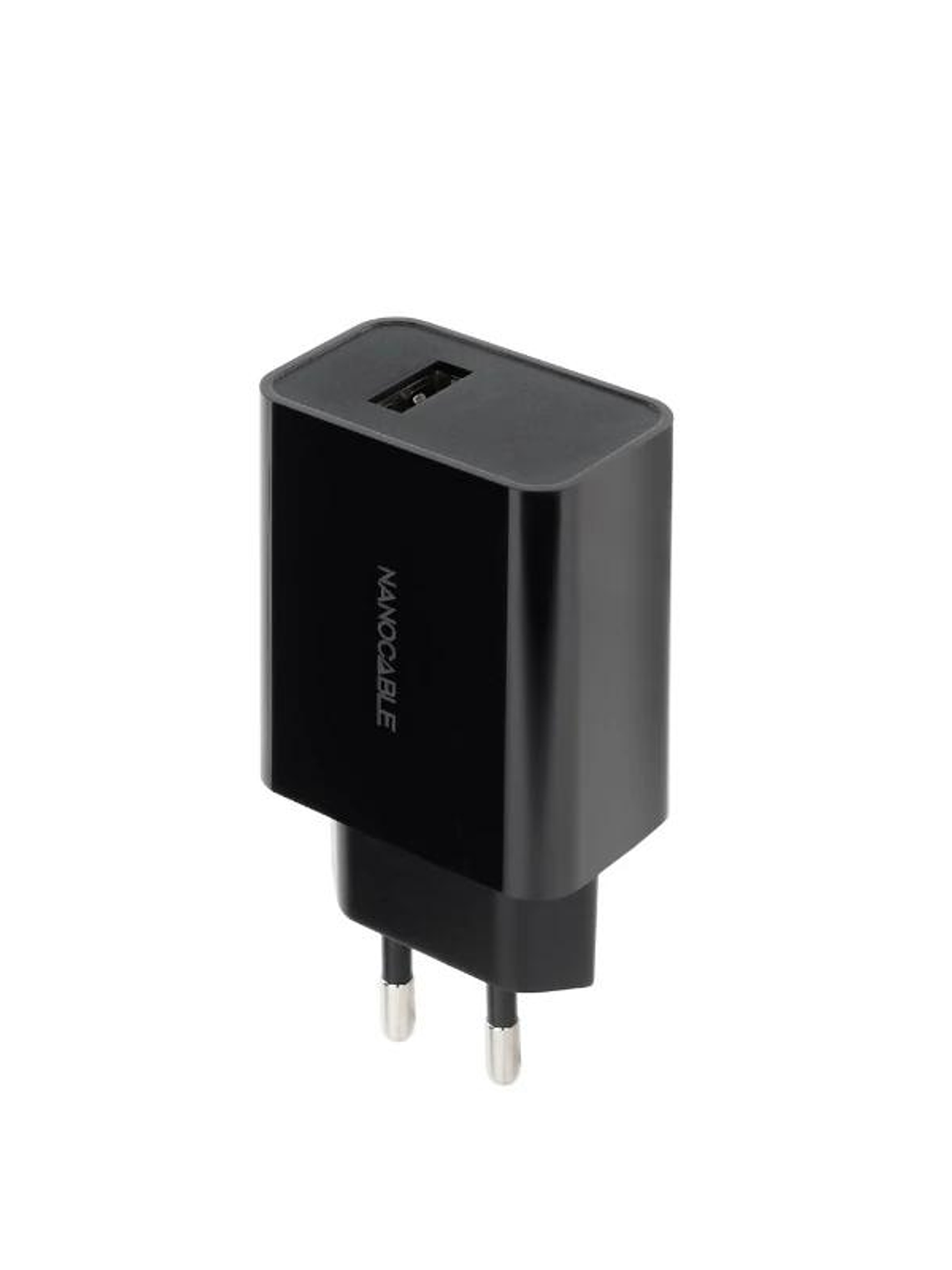 Nanocable Cargador 1 x USB 5V-2.1A Negro 1