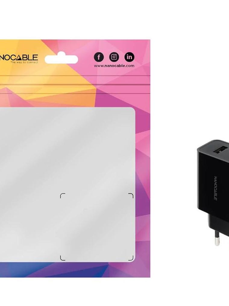 Nanocable Cargador 1 x USB 5V-2.1A Negro 3