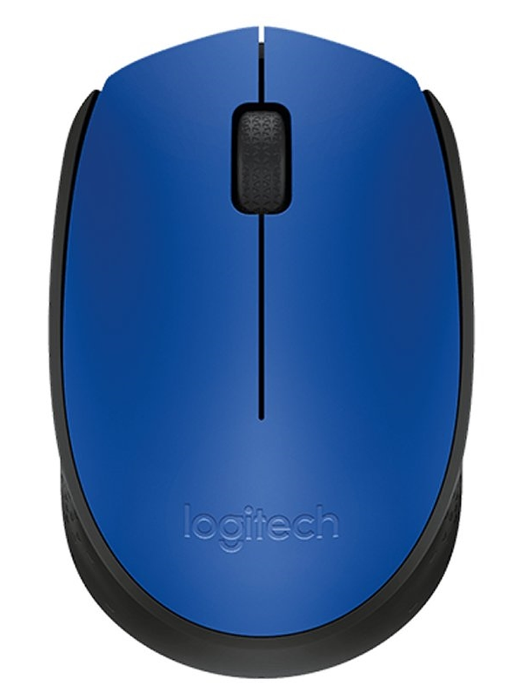 Logitech M171 Ratón Inalámbrico 1000 dpi Azul 1