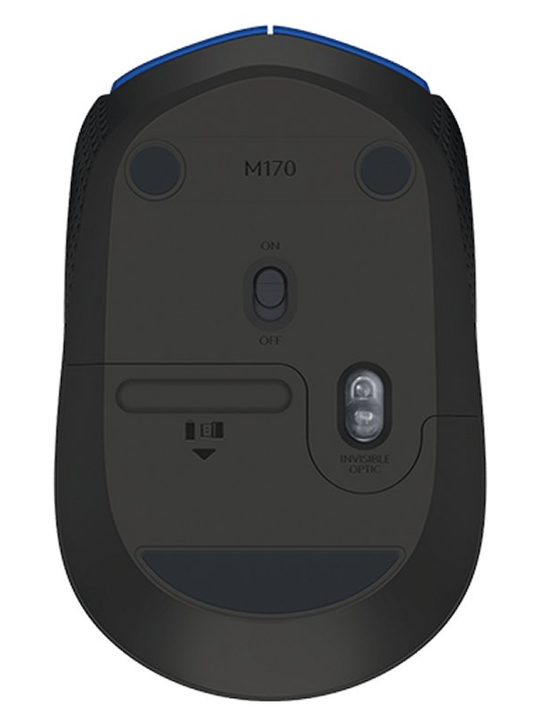 Logitech M171 Ratón Inalámbrico 1000 dpi Azul 2