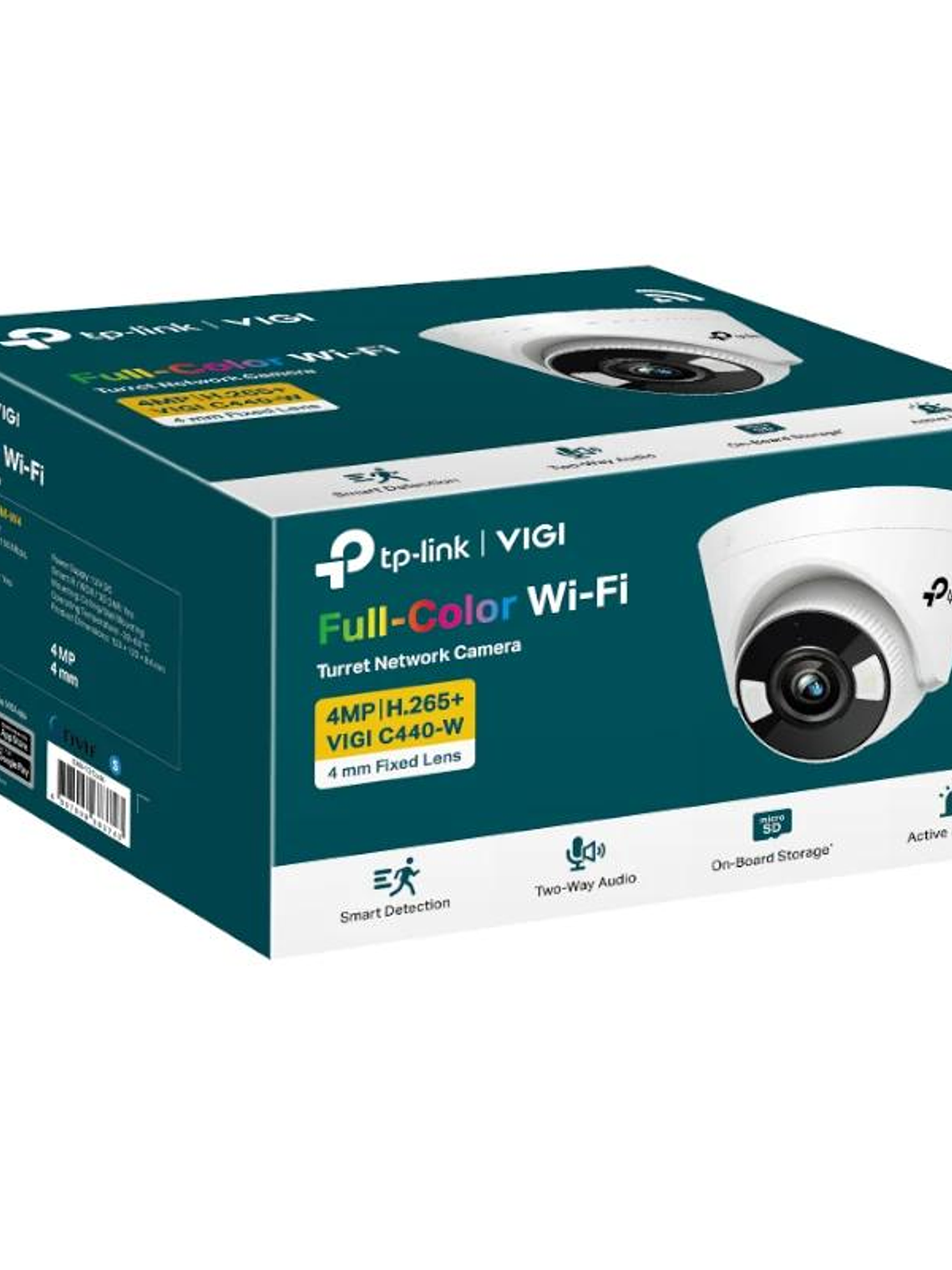 VIGI Cámara IP Turret C440-W 4MP Plástico FColor W 3