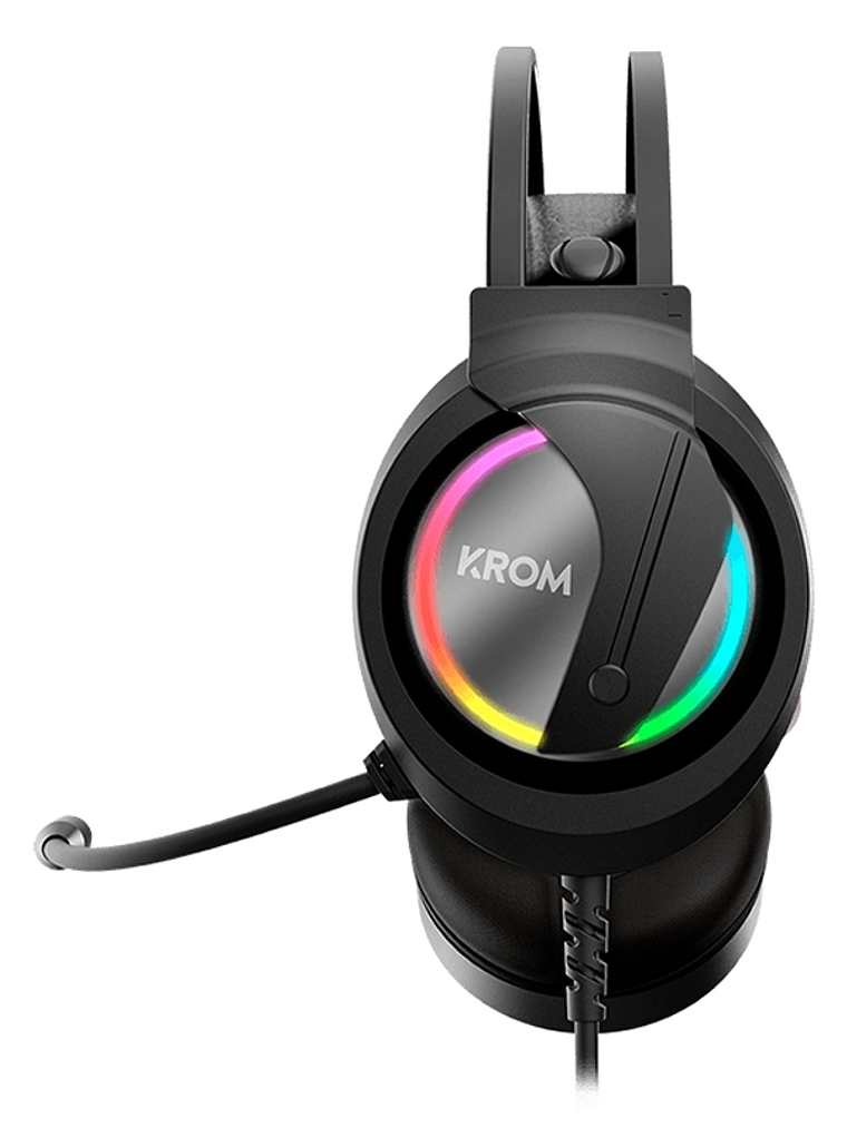 Krom Auricular Gaming KAPPA estéreo RGB 3