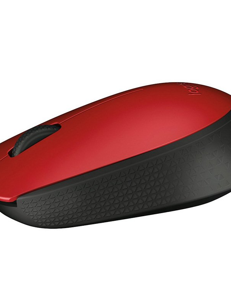 Logitech M171 Ratón Inalámbrico 1000 dpi Neg/Rojo 3