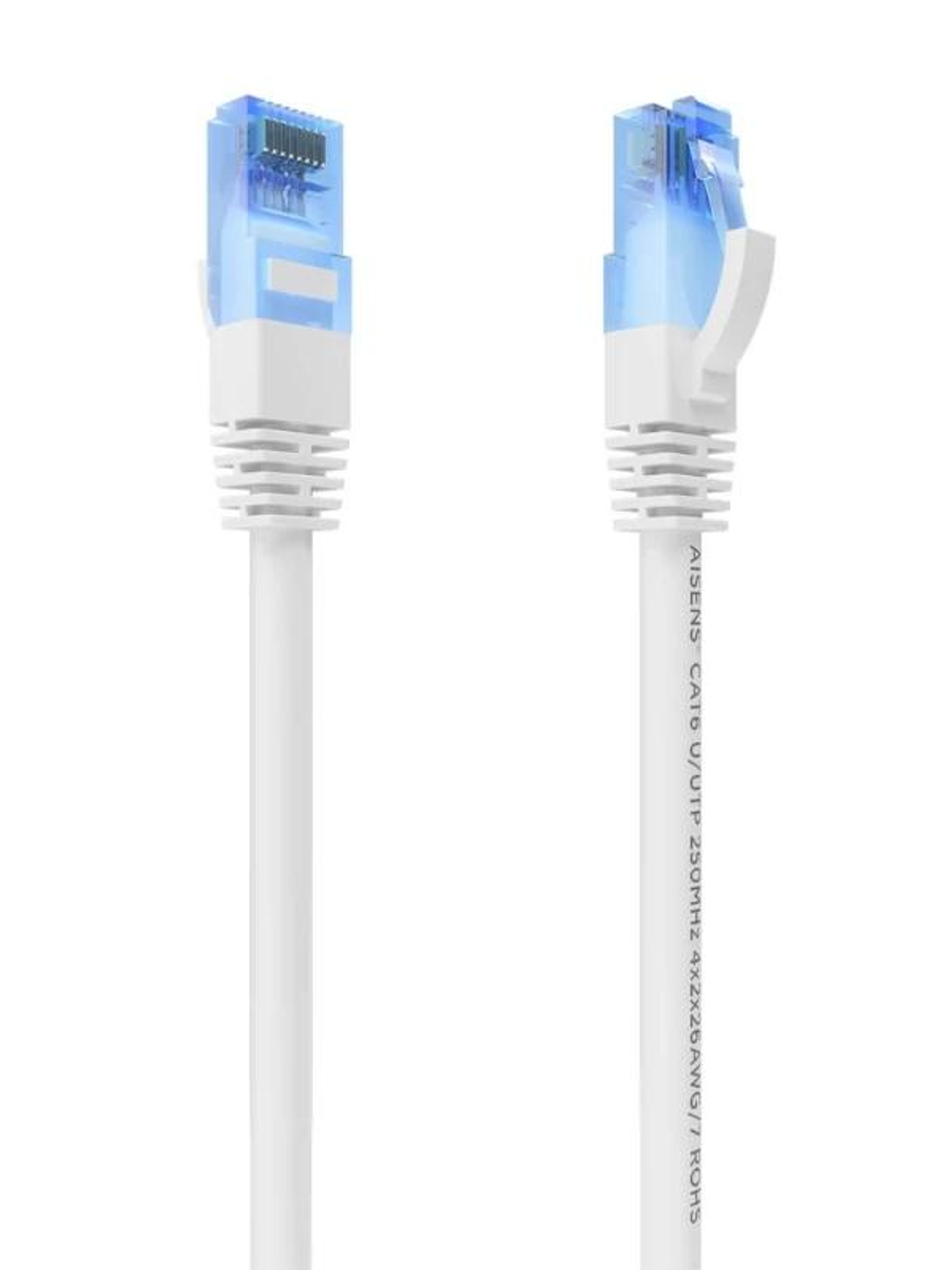 Aisens Cable RJ45 CAT.6 UTP AWG26 CCA Blanco 0.5 2