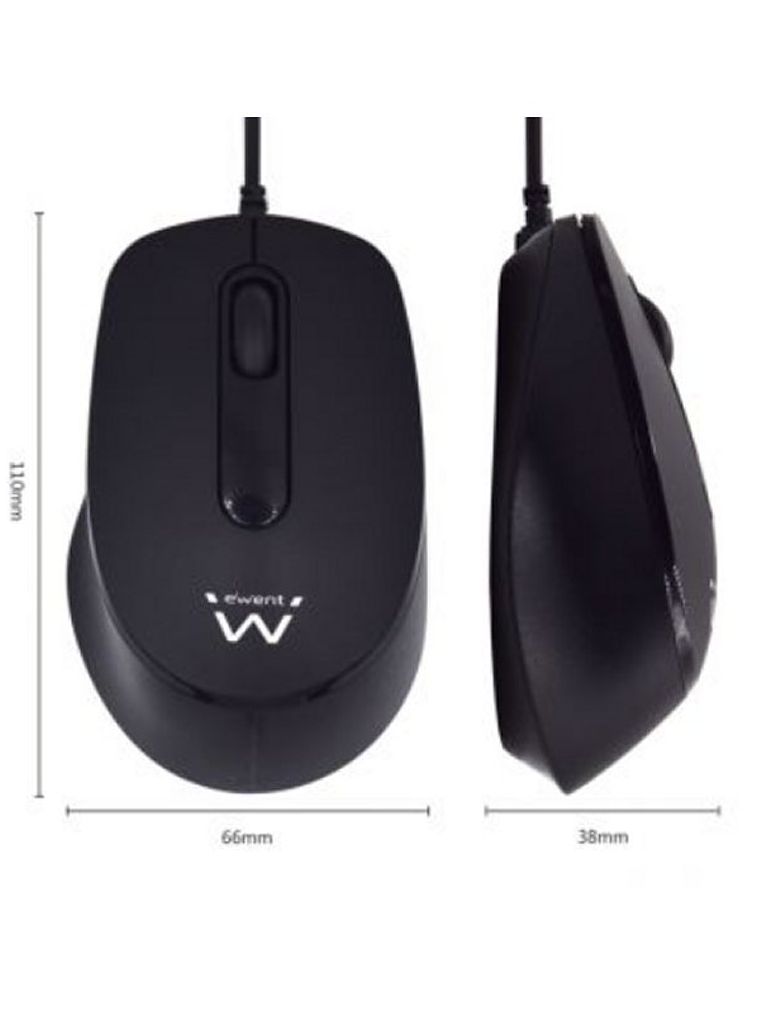 Ewent EW3006 kit teclado+ raton escrit. silenciosa 2