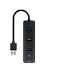 Nanocable Conversor USB 3.0 Ethernet + 3xUSB 3.0 - Miniatura 2