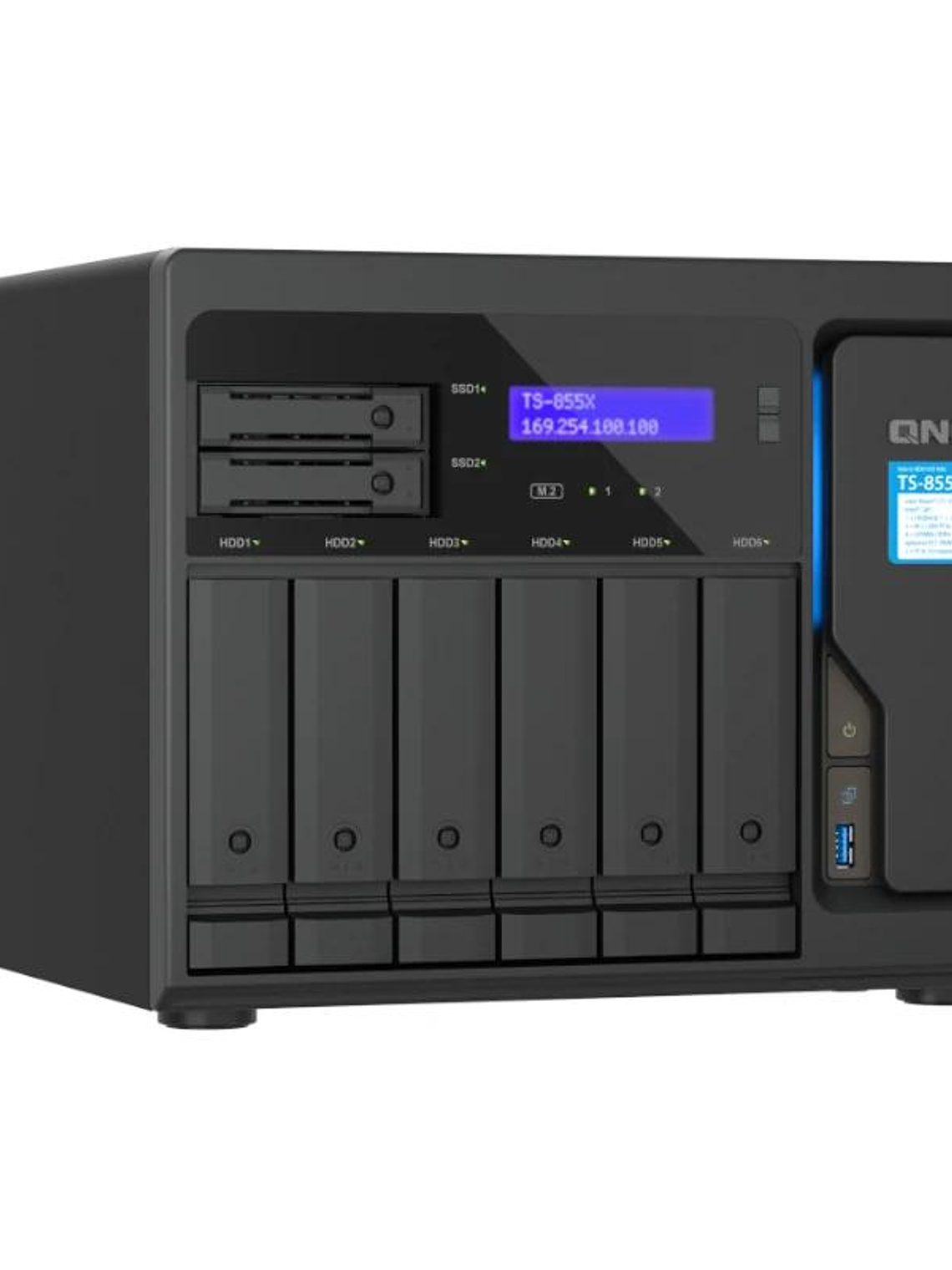 QNAP TS-855X-8G NAS 6+2 Bay 2x2.5GbE 4xUSB 2