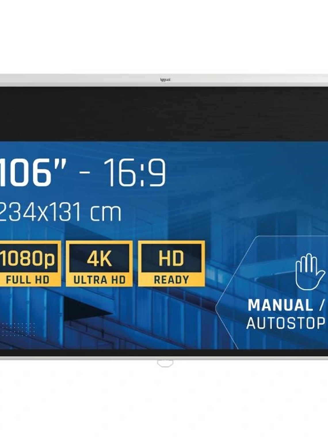 iggual Pantalla manual 16:9 106