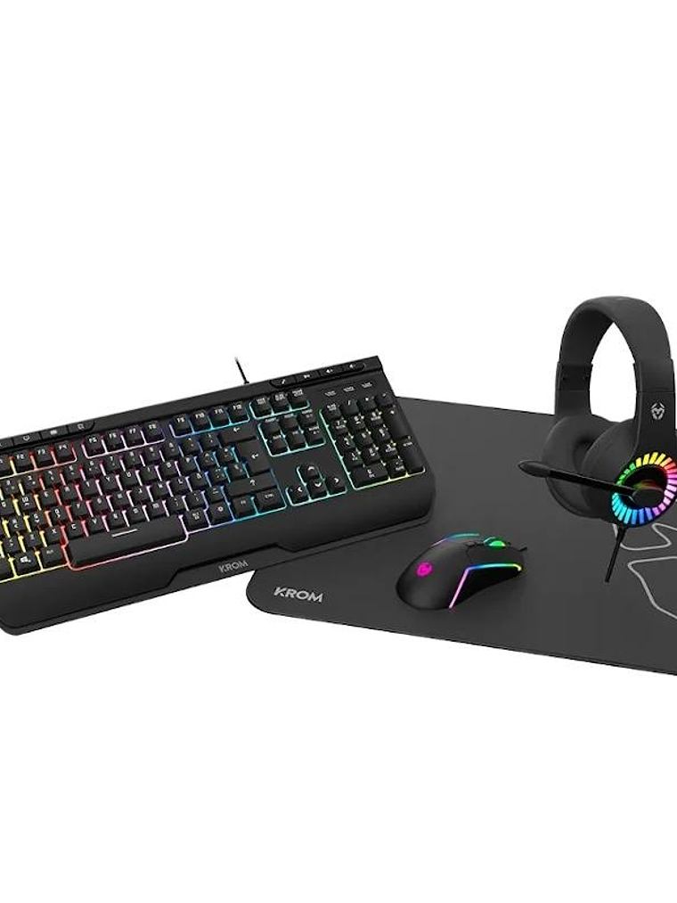 KROM Combo Gaming KENYA 4 en 1 1