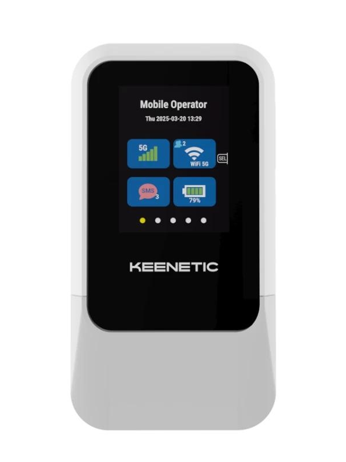 Keenetic Roamer 5G Router Movil WiFi6 AX600 1