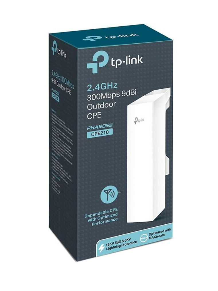 TP-LINK CPE210 Punto Acceso N300 PoE 4