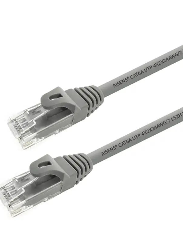 Aisens Latiguillo RJ45 LSZH CAT.6A UTP blanco 25cm 1