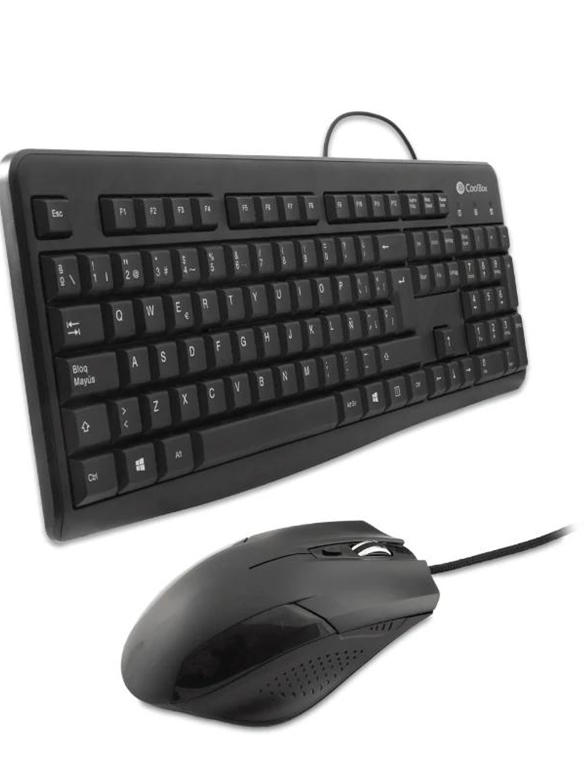 Coolbox Kit Teclado + Raton USB con cable 2