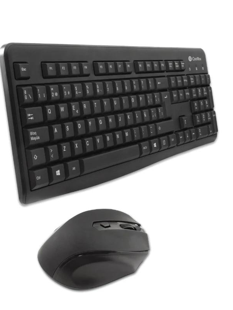 Coolbox Kit  Teclado + Raton Inalambrico 2