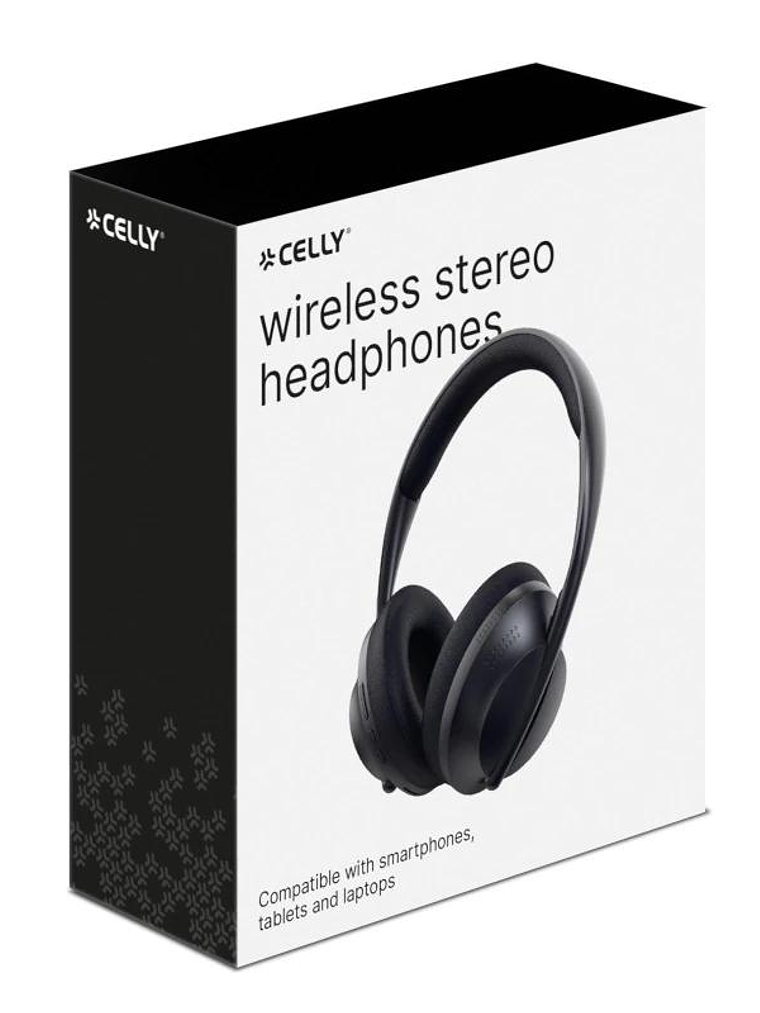 Celly Auricular Diadema Inalámbrico ARCHBEAT Negro 4