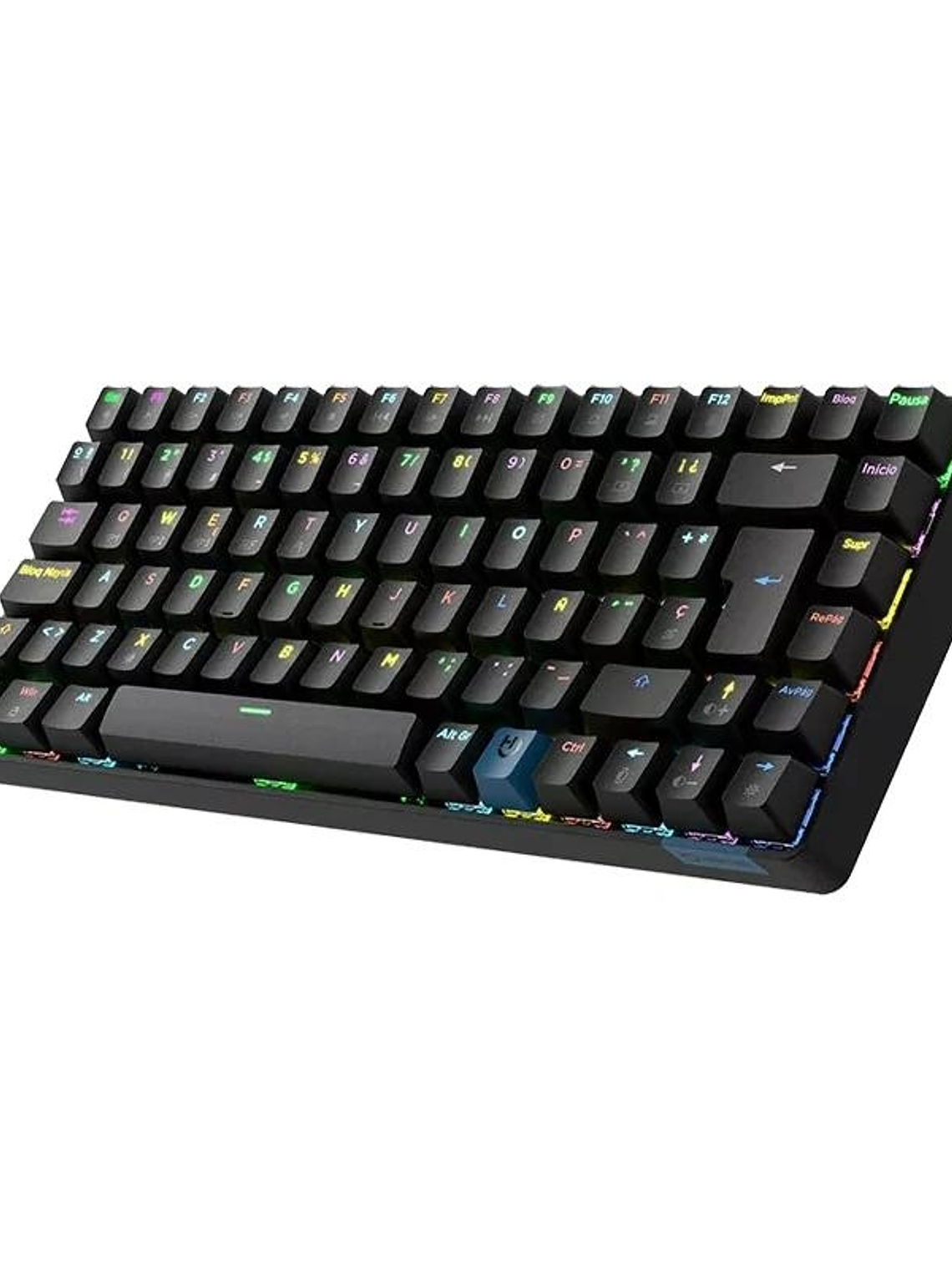 Hiditec teclado Gaming GM1K Switches red 1