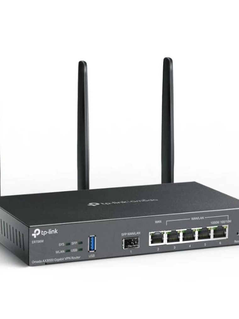 TP-Link ER706W Router WiFi6 Omada AX3000 Doble Ban 2