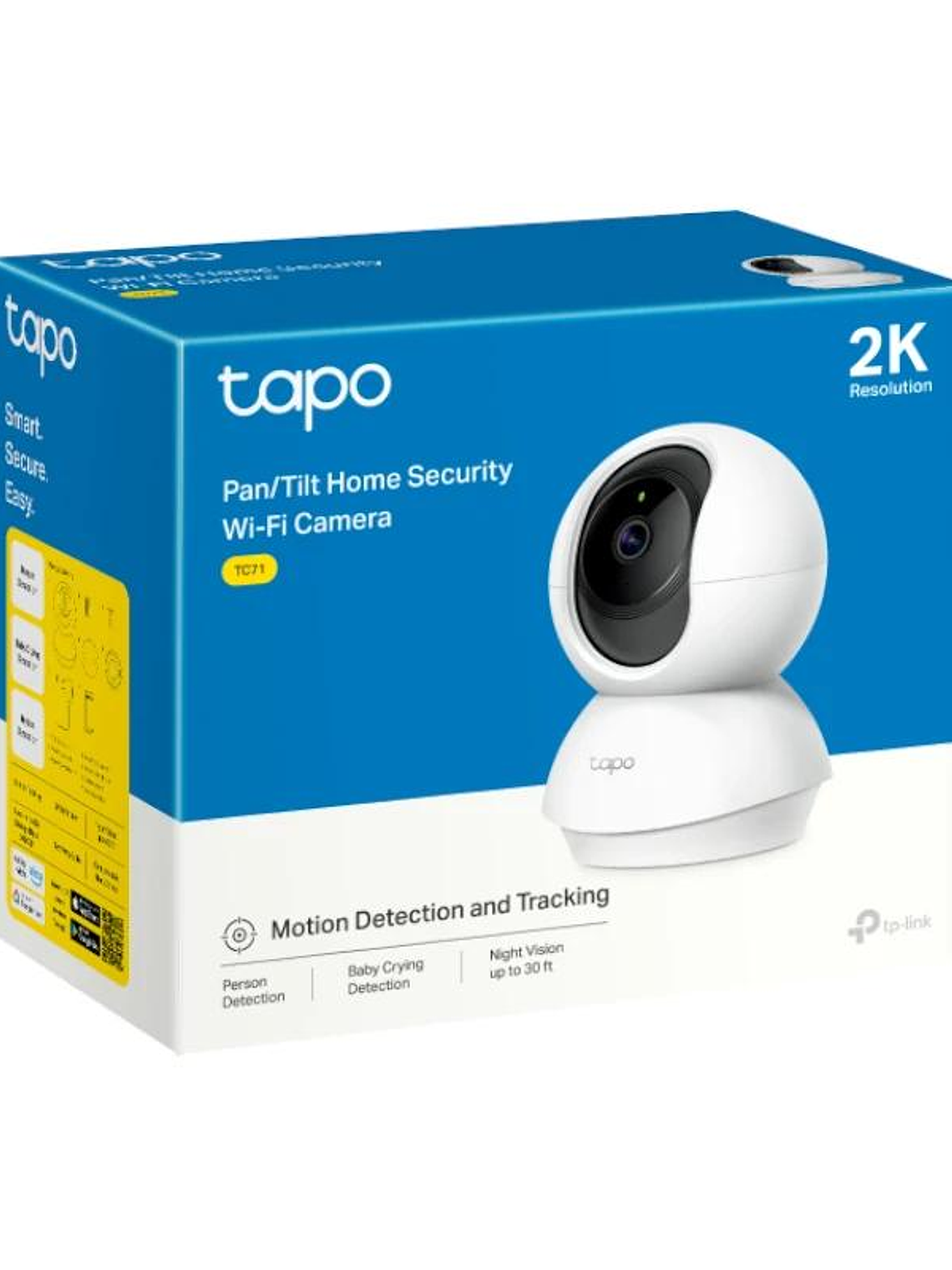 TP-Link TC71 Home Camera WiFi 2K 3MP 360º mSD 2