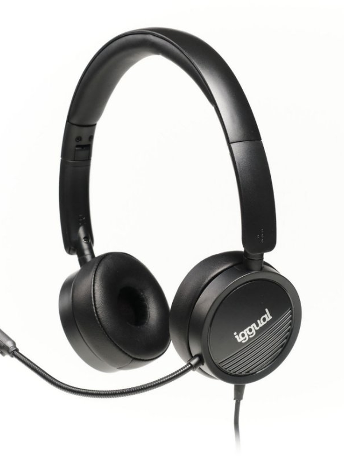 iggual Auriculares con micro Dual Tech USB/3,5 mm 1