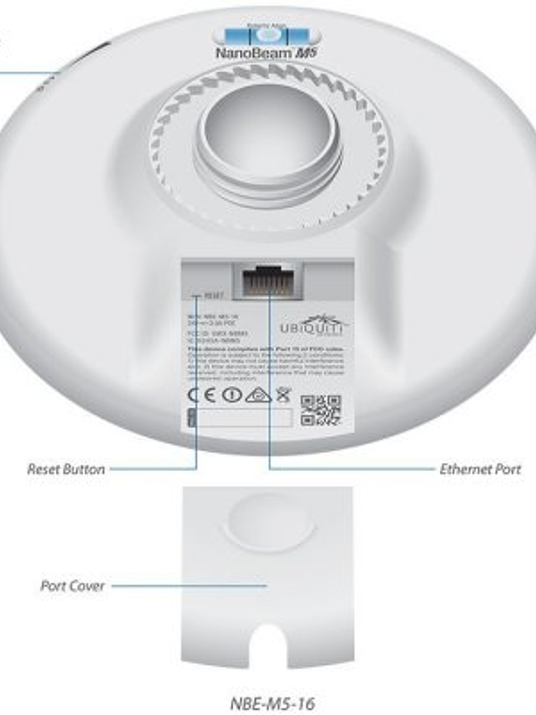 Ubiquiti NanoBeam M NBE-M5-19 5GHz 19dBi 2