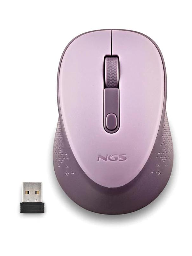 NGS RATON INALAMBRICO 800/1600DPI Lila 4