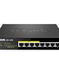 D-Link DGS-1008P Switch 8xGB 4xPoE - Miniatura 1