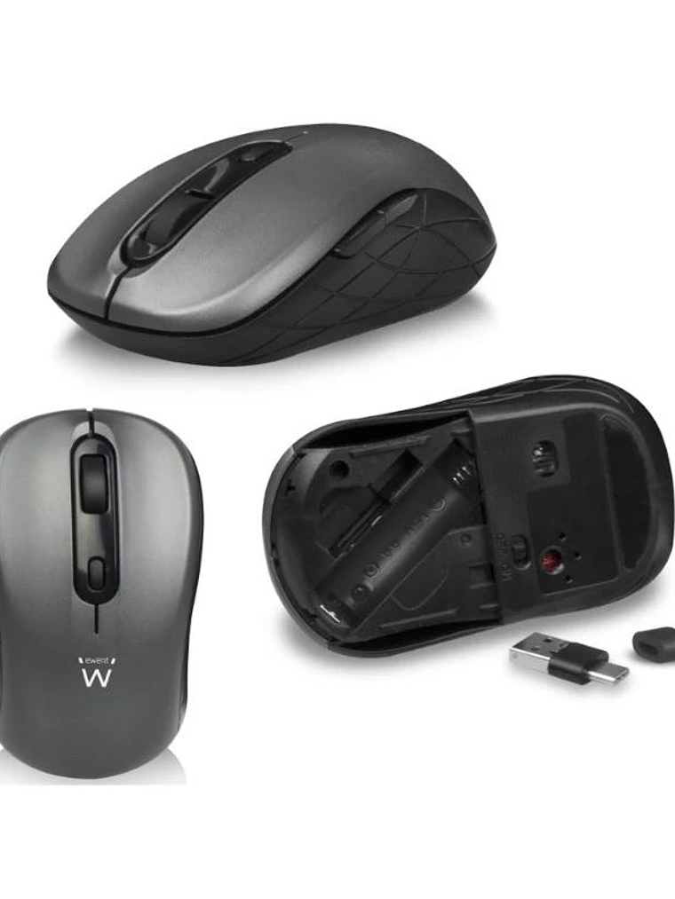 EWENT Kit Teclado +raton Ew3272 Slim 2