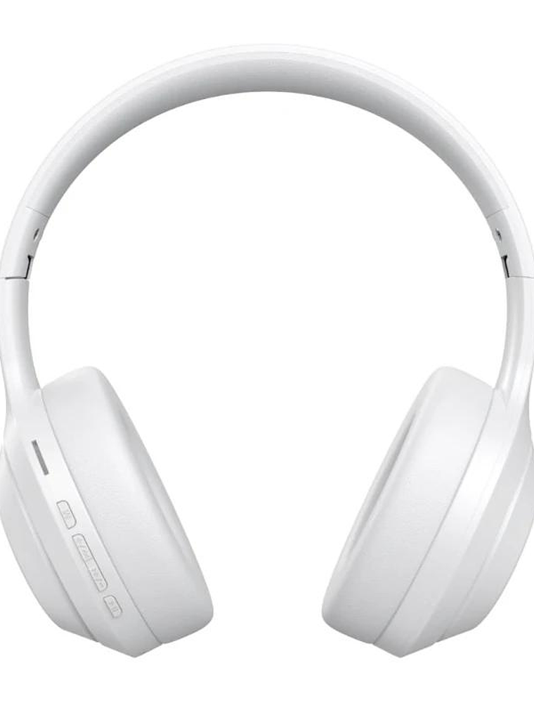 Celly Auricular Diadema Inalámbrico WAVEBEAT Blanc 1