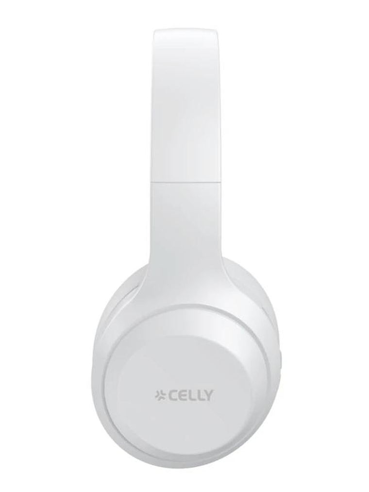 Celly Auricular Diadema Inalámbrico WAVEBEAT Blanc 3