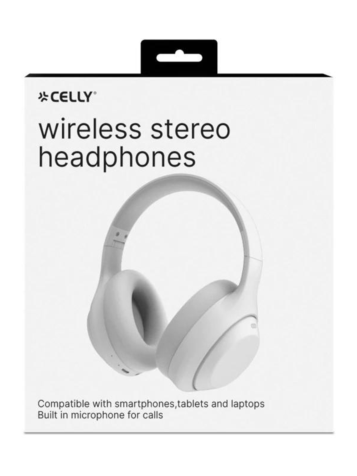 Celly Auricular Diadema Inalámbrico WAVEBEAT Blanc 4