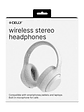 Celly Auricular Diadema Inalámbrico WAVEBEAT Blanc - Miniatura 4