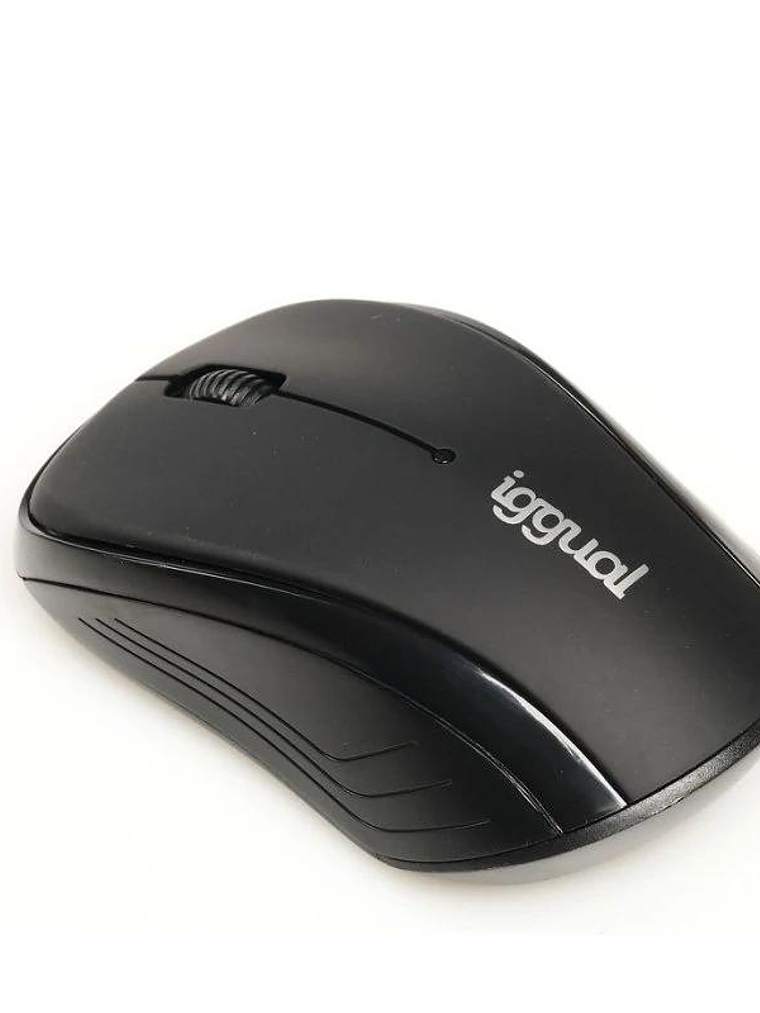iggual Ratón inalámbrico WOM-BASIC-1600DPI negro 2