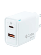 Coolbox Cargador Gan 30W USB-C/USB-A PARED - Miniatura 1