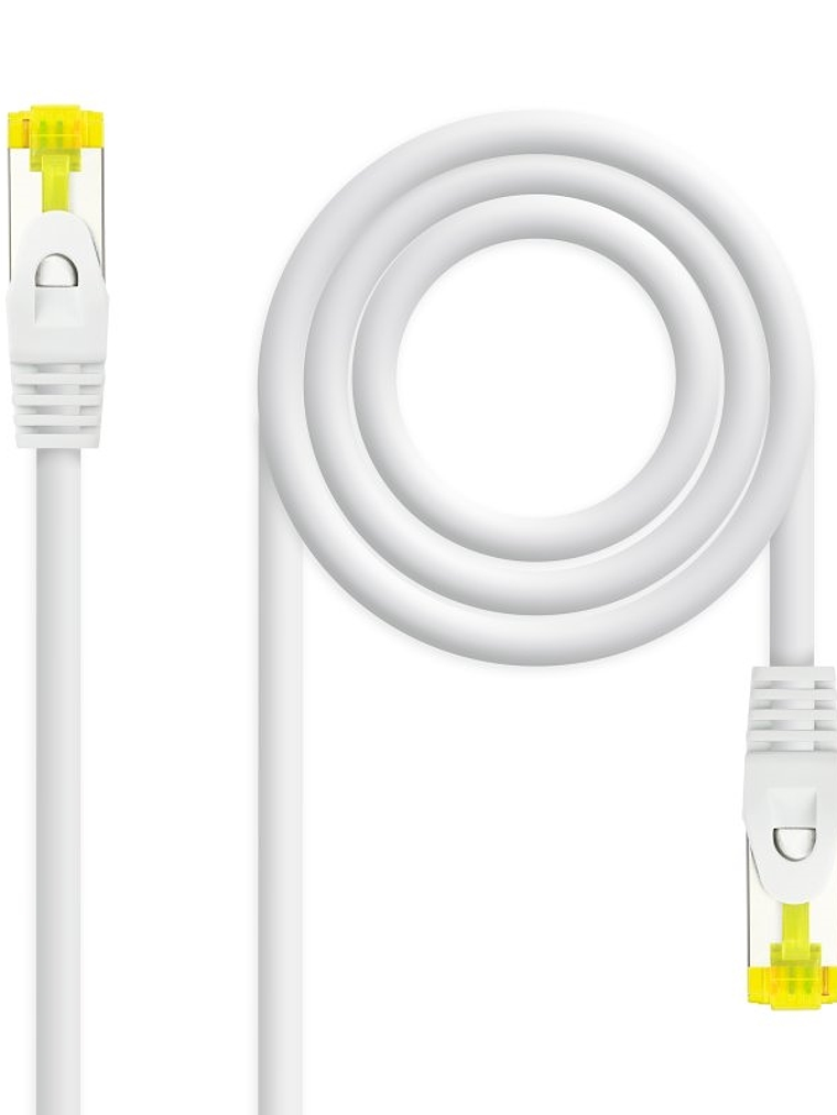 Nanocable Latiguillo LSZH Cat.6A SFTP 25cm Blanco 1