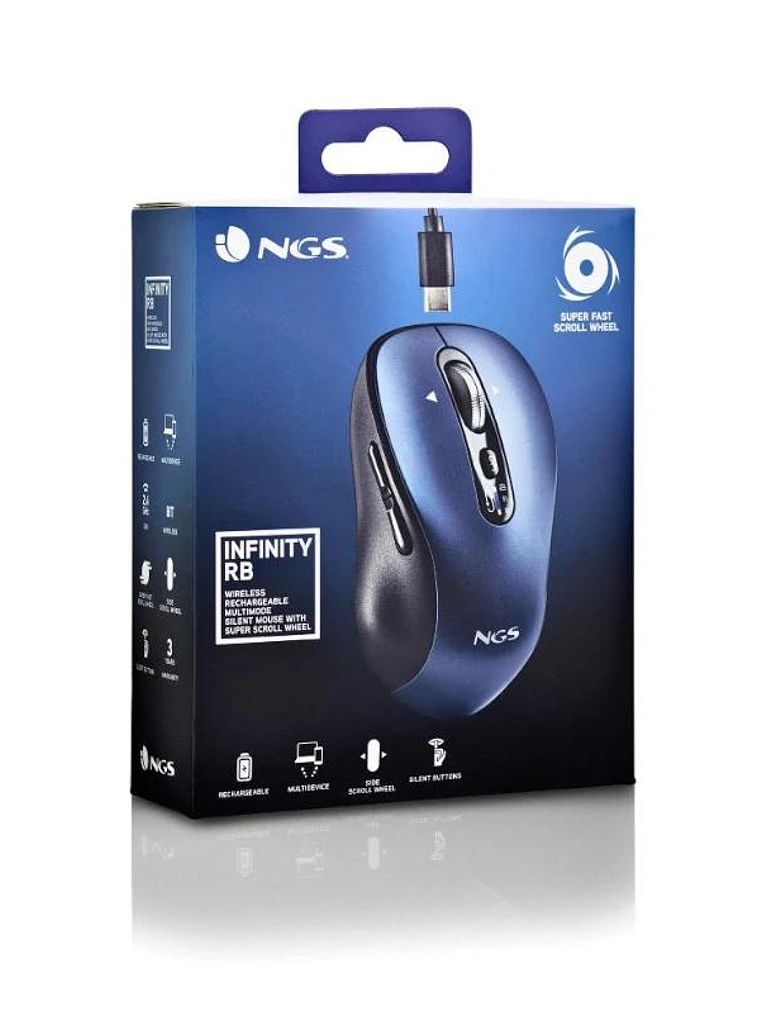 NGS RATON MULTIDISPOSITIVO 2.4GHZ RECARGABLE 4