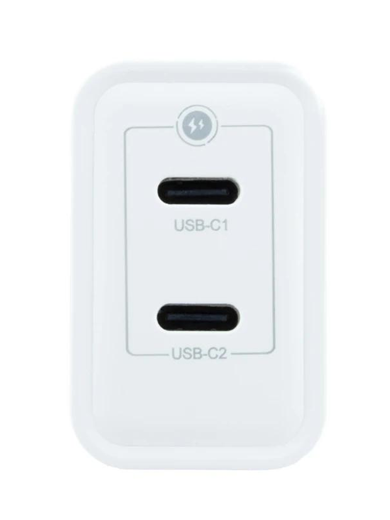 Coolbox Cargador Gan 35W USB-C/USB-C PARED 2