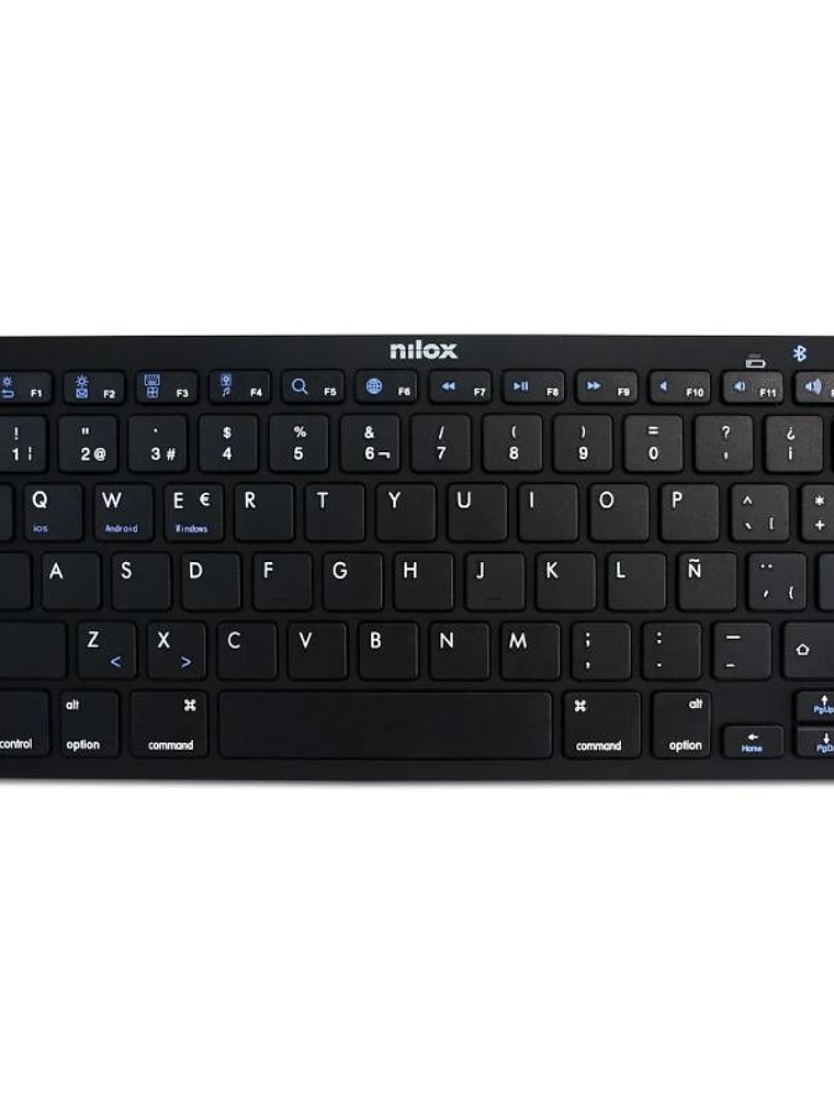 Nilox Teclado NXKB01B Bluetooh, Negro 1