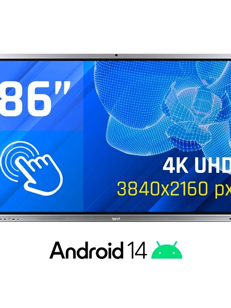 iggual Pantalla interactiva 4K ORCHID 86