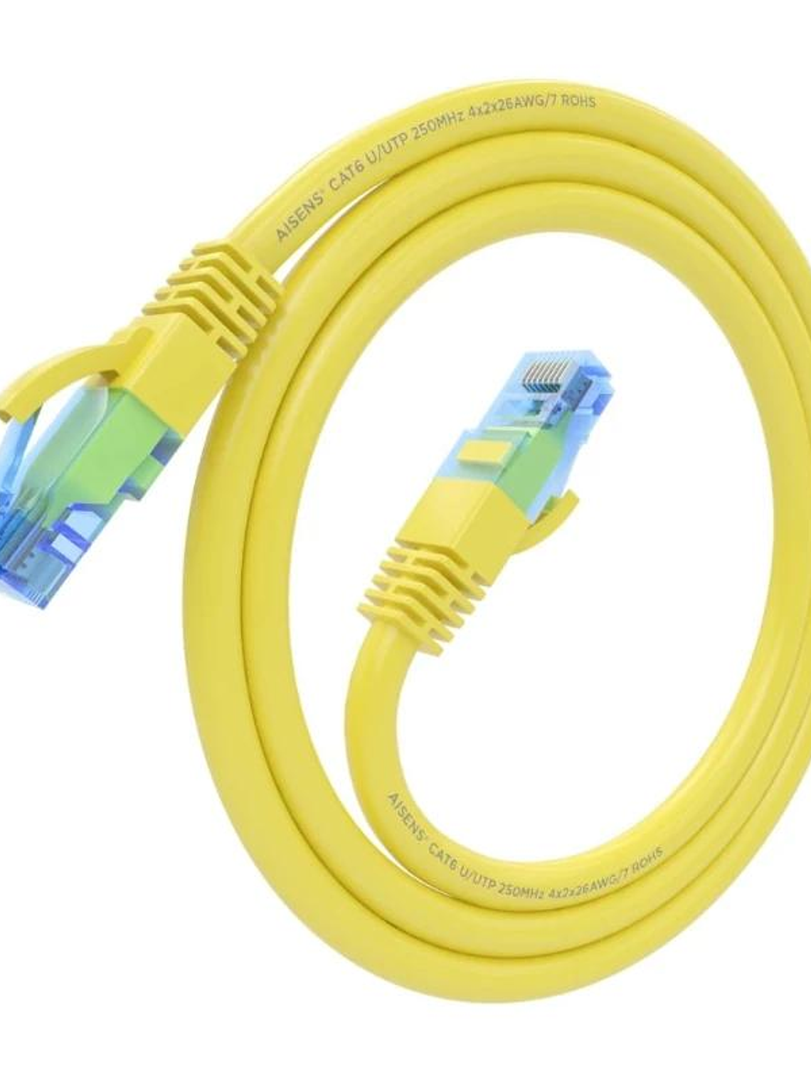 Aisens Cable RJ45 CAT.6 UTP AWG26 CCA Amari 0.5m 2