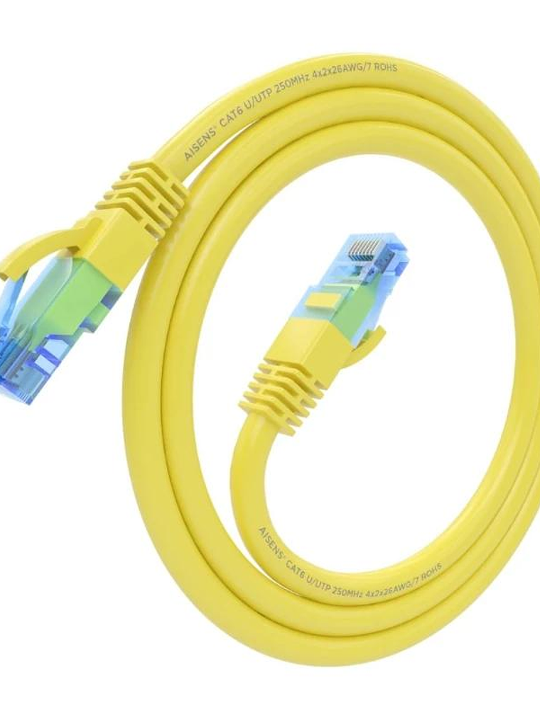Aisens Cable RJ45 CAT.6 UTP AWG26 CCA Amari 0.5m 2