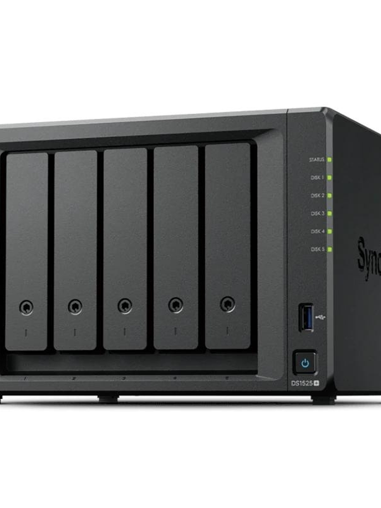 Synology DS1525+ NAS 5Bay DiskStation 2x2.5GbE 1