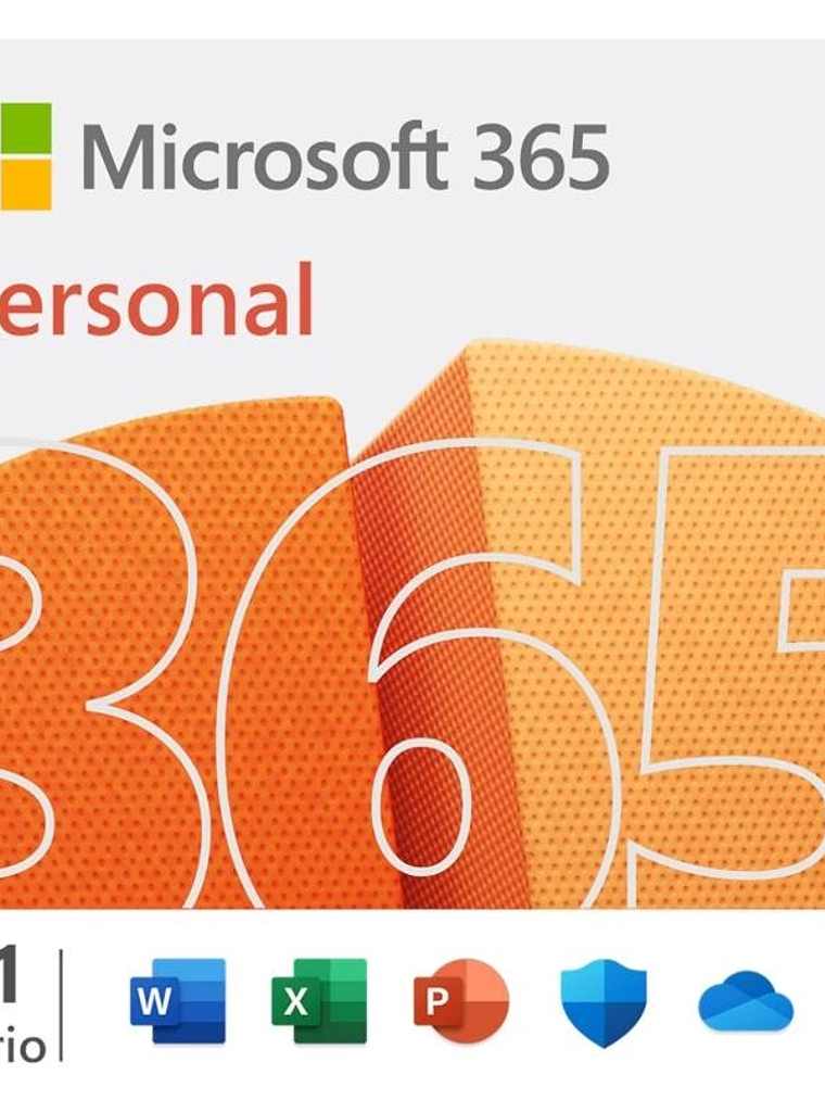 Microsoft 365 Personal 1 año ESD 1