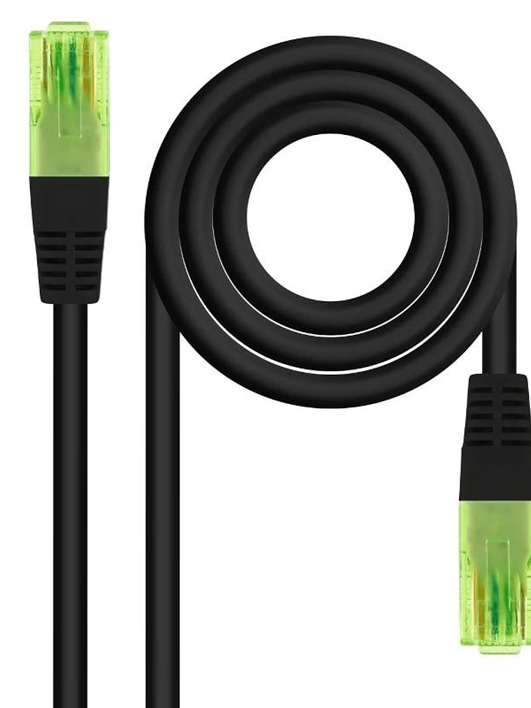 Nanocable Cable RJ45 Cat.6 UTP CCA 3 m Negro 1